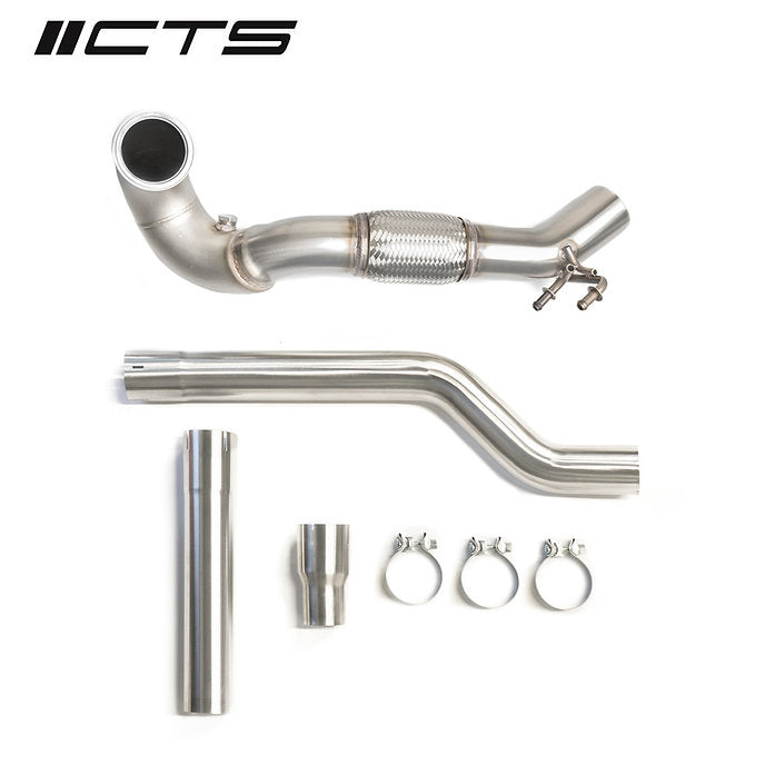 CTS Turbo Decat Downpipe VW Golf 7R / Audi S3 8V / TTS 8S