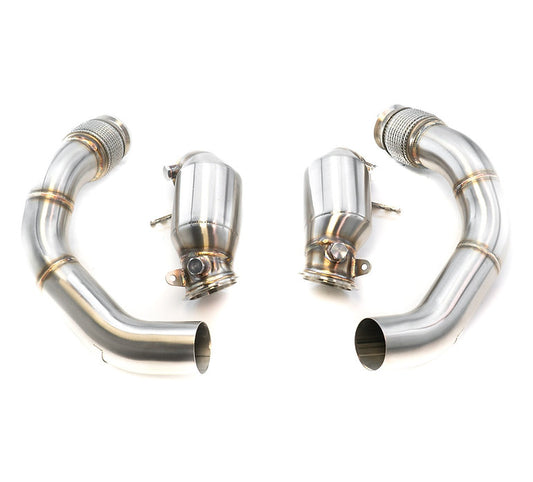 CTS Turbo Downpipes High-Flow Cats F90 M5/M5C & F91/92/93/ M8