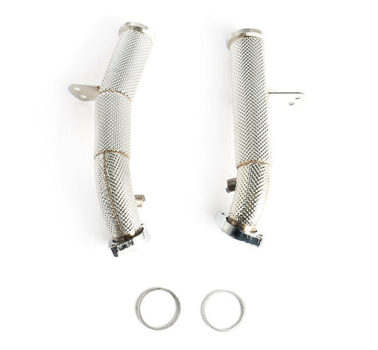 CTS Turbo Race Downpipe Set For Mercedes Benz C43 C400 C450 E43 E400 E450 M276