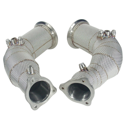 Endura - Downpipe with Heat Shield - Audi RS4 B9 / RS5 F5 OPF