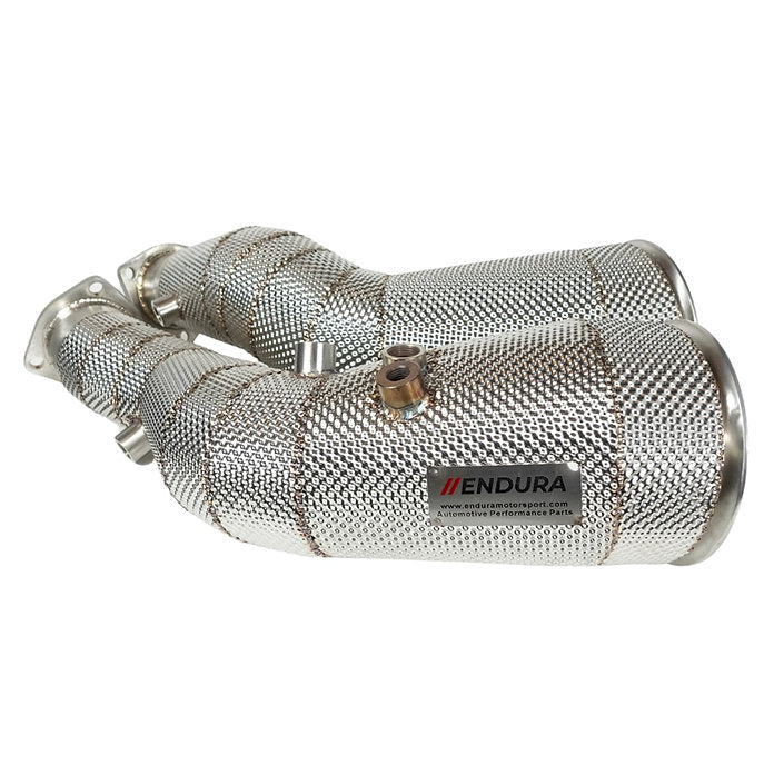 Endura - Downpipe with heat shield - Audi RS6 / RS7 C8 - 4.0T