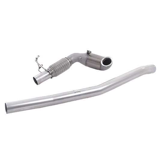 Milltek Downpipe VAG 2.0 TSI EA888 MQB Golf 7R, S3 8V (EC-Certificate)