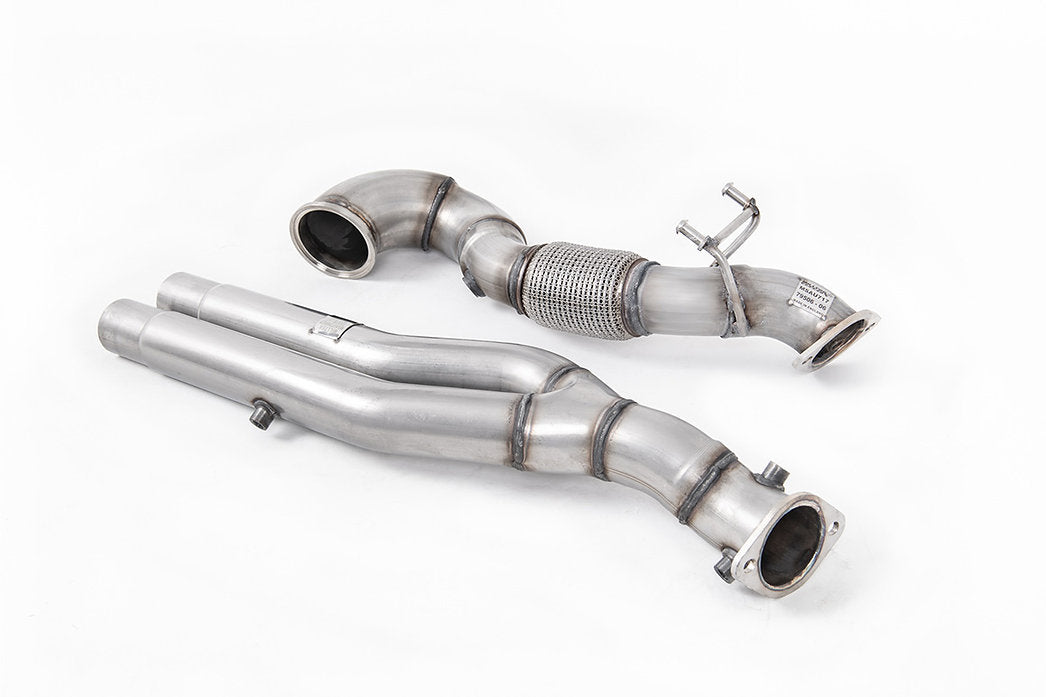 Milltek Large-bore Downpipe and De-cat Audi RS3 8.5V / 8Y, TTRS 8S, RSQ3 OPF