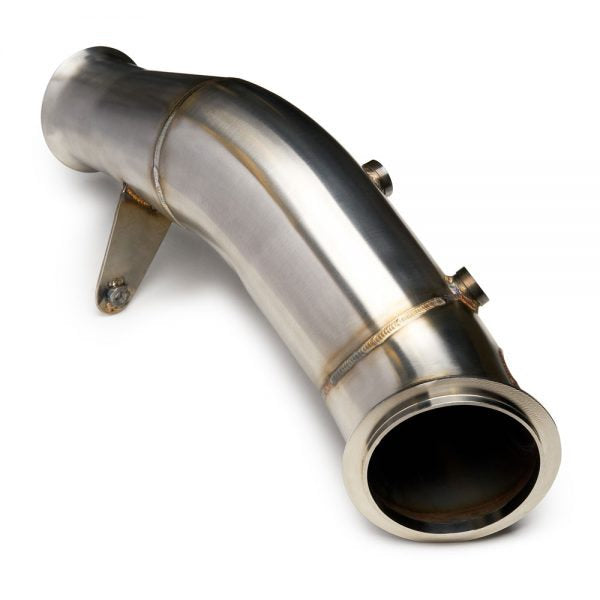 CTS Turbo Catless 4″ Downpipe BMW X4 M40I N55 EWG (Electric Wastegate)